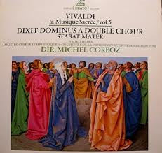 Antonio Vivaldi / Naoko Ihara, Gulbenkian Orchestra, Michel Corboz : Dixit Dominus A Double Choeur - Stabat Mater (LP, Album, RE, Gat)