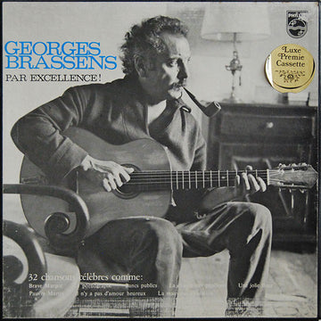 Georges Brassens : Georges Brassens Par Excellence! 32 Chansons Célèbres (2xLP, Comp + Box)