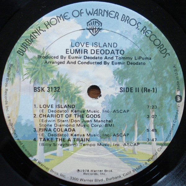 Deodato* : Love Island (LP, Album, Re-)