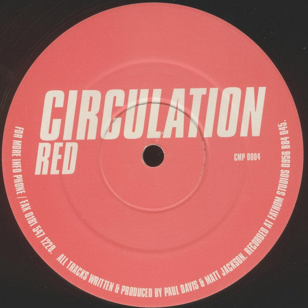 Circulation : Red (12")