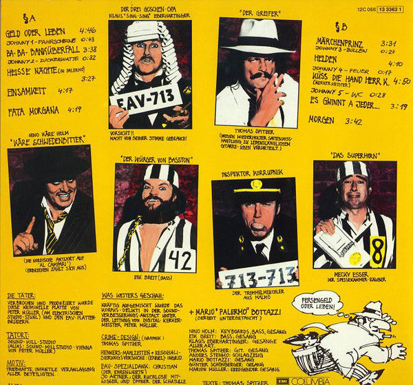 Erste Allgemeine Verunsicherung* : Geld Oder Leben! (LP, Album, RP)