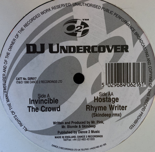 DJ Undacover : Invincible (12")