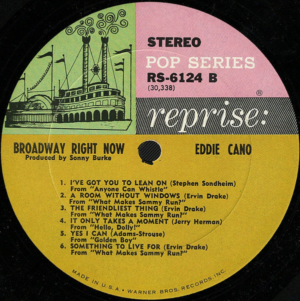 Eddie Cano : Broadway Right Now (LP, Album)