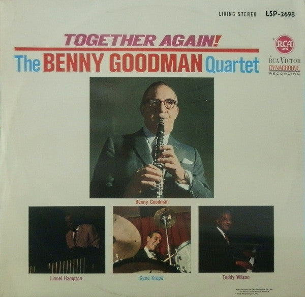 The Benny Goodman Quartet : Together Again! (LP, Album)