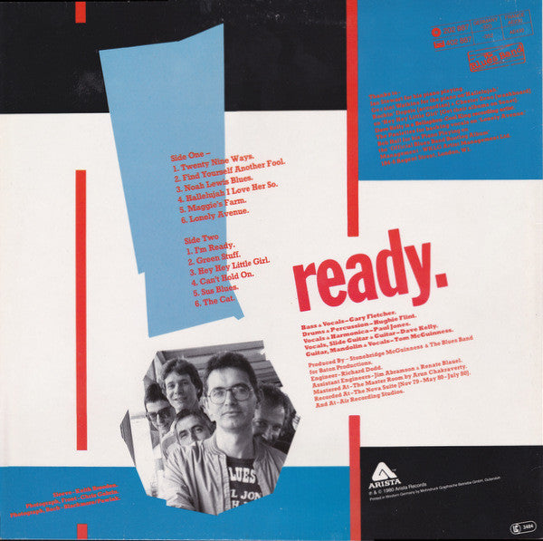 The Blues Band : Ready (LP, Album)