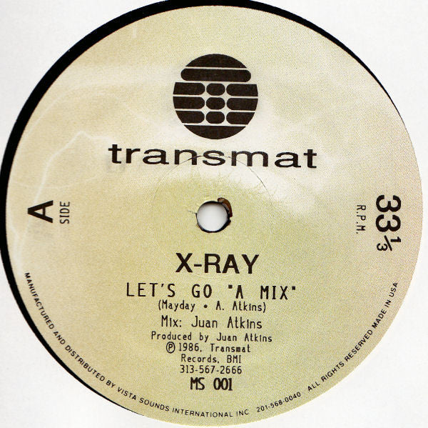 X-Ray : Let's Go (12", RE)