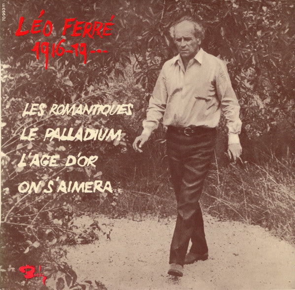 Léo Ferré : Les Romantiques (7", EP)