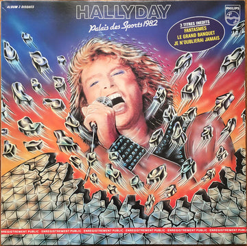 Johnny Hallyday : Palais Des Sports 1982 (2xLP, Album)