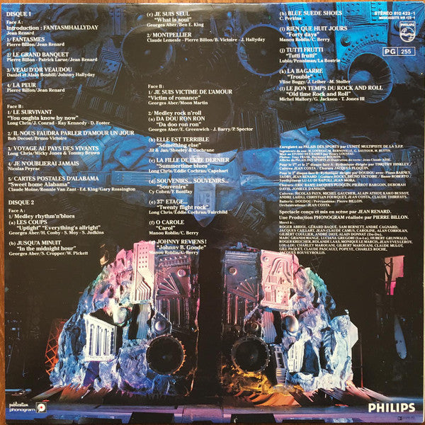 Johnny Hallyday : Palais Des Sports 1982 (2xLP, Album)