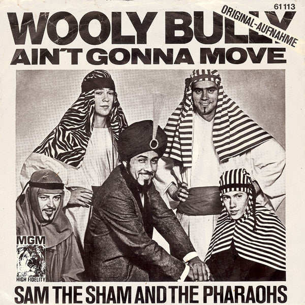 Sam The Sham And The Pharaohs* : Wooly Bully (7", Single, Mono)