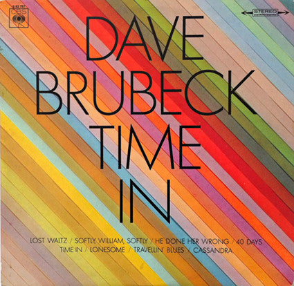 Dave Brubeck : Time In (LP, Album)