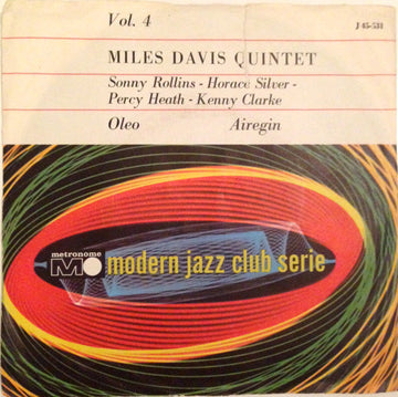 The Miles Davis Quintet : Airegin / Oleo (7")