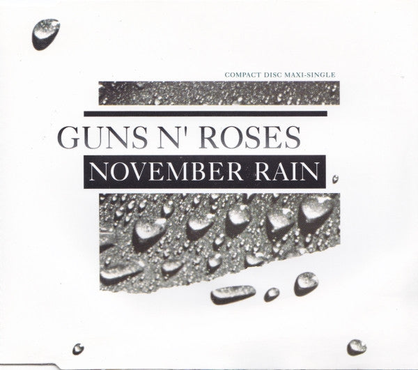 Guns N' Roses : November Rain (CD, Maxi)