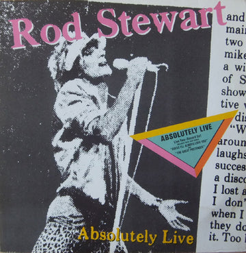 Rod Stewart : Absolutely Live (2xLP, Album, Gat)