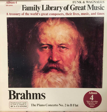 Johannes Brahms : The Piano Concerto No. 2 In B Flat (LP, Album)