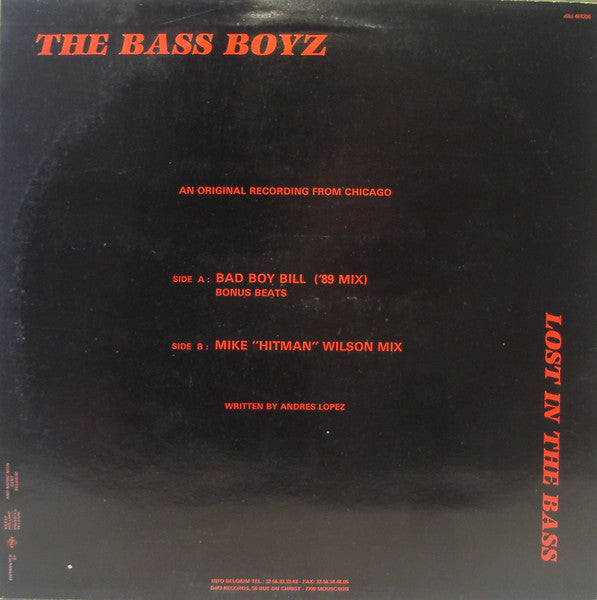 The Bass Boyz : Lost In The Bass (12")