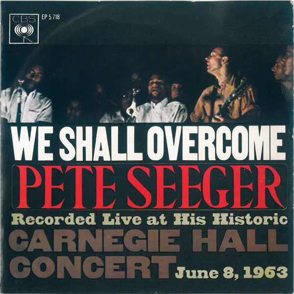 Pete Seeger : We Shall Overcome (7", EP)