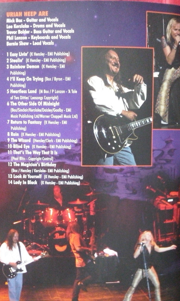 Uriah Heep : Live In The USA (DVD-V, PAL)
