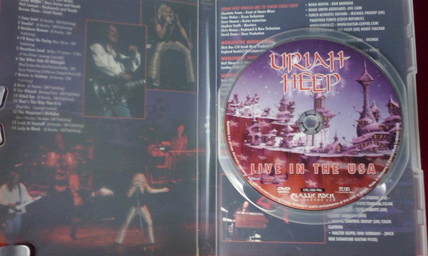 Uriah Heep : Live In The USA (DVD-V, PAL)