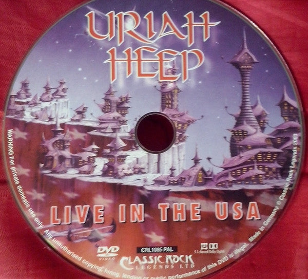 Uriah Heep : Live In The USA (DVD-V, PAL)