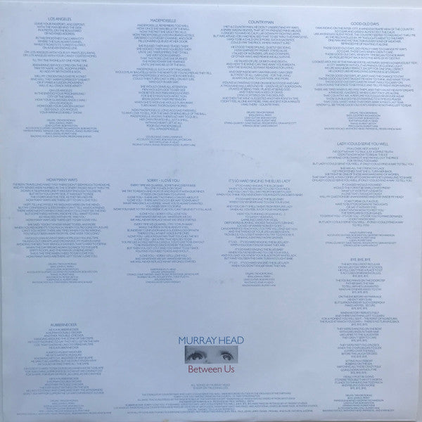 Murray Head : Between Us (LP, Album)