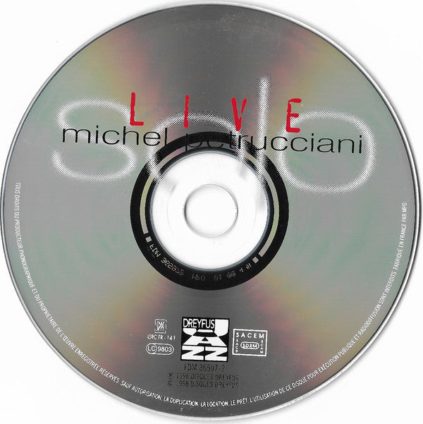 Michel Petrucciani : Solo Live (CD, Mas)