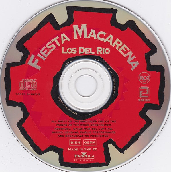 Los Del Rio : Fiesta Macarena (CD, Comp)