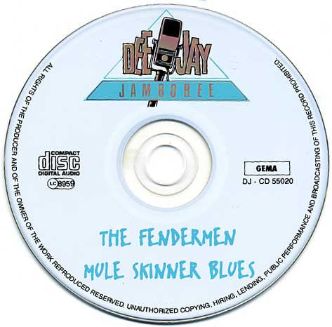 The Fendermen : Mule Skinner Blues (CD, Comp)