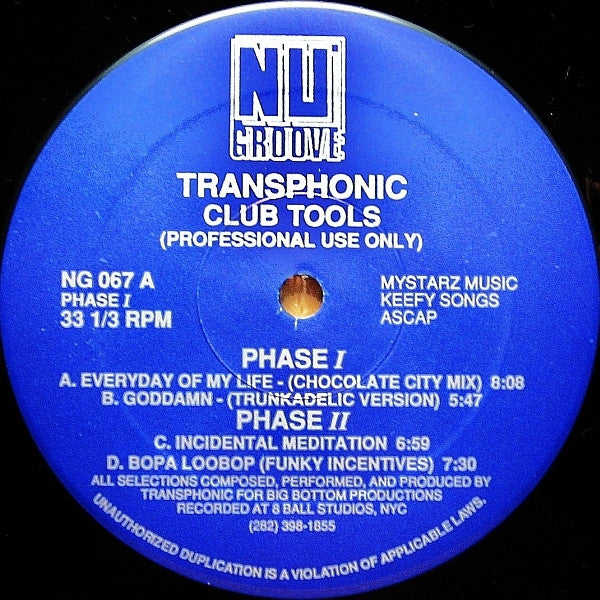 Transphonic : Club Tools (12")