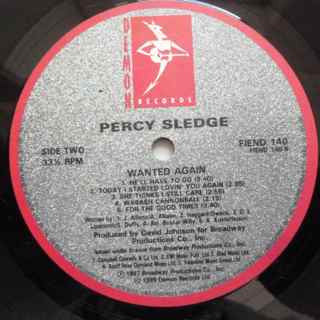 Percy Sledge : Wanted Again (LP)