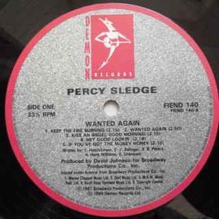 Percy Sledge : Wanted Again (LP)