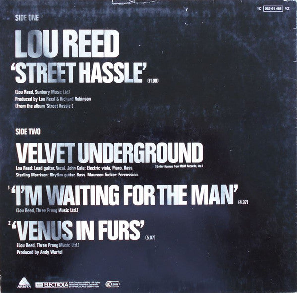 Lou Reed / The Velvet Underground : Street Hassle (12")