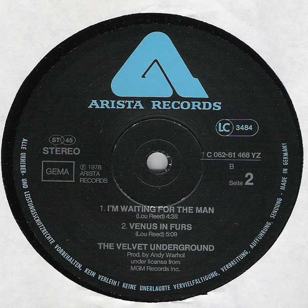 Lou Reed / The Velvet Underground : Street Hassle (12")