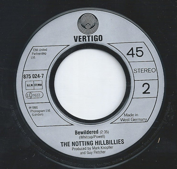 The Notting Hillbillies : Your Own Sweet Way (7", Single)