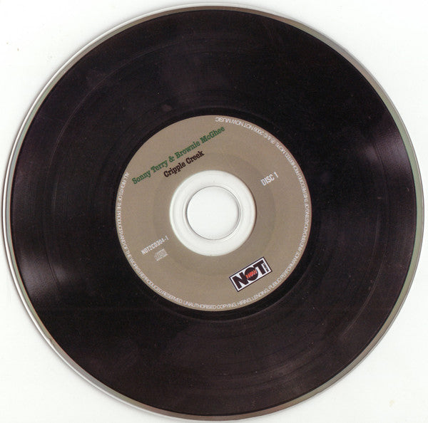 Sonny Terry & Brownie McGhee : Cripple Creek (2xCD, Comp, RM)