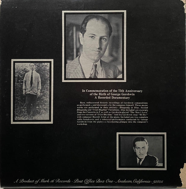 George Gershwin : Gershwin By Gershwin (2xLP, Comp)