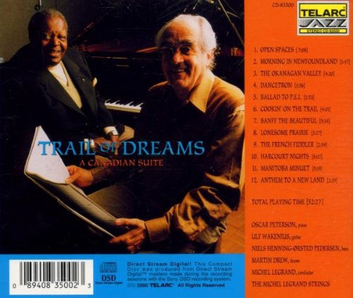 Oscar Peterson • Michel Legrand : Trail Of Dreams - A Canadian Suite (CD, Album)