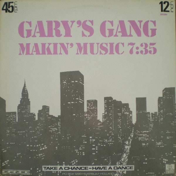 Gary's Gang : Makin' Music (12")