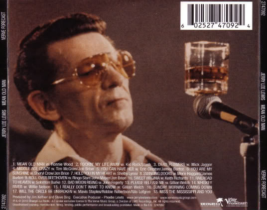 Jerry Lee Lewis : Mean Old Man (CD, Album)