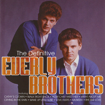 Everly Brothers : The Definitive Everly Brothers (2xCD, Comp, RM)