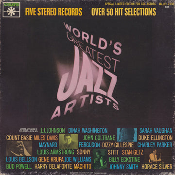 Various : World's Greatest Jazz Artists (5xLP, Comp + Box)