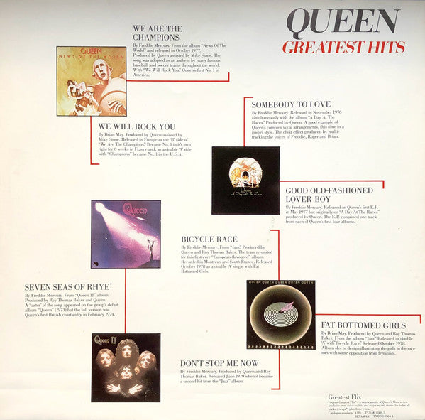 Queen : Greatest Hits (LP, Comp)