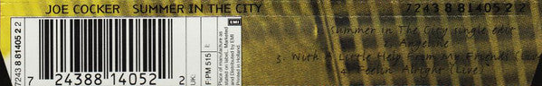 Joe Cocker : Summer In The City (CD, Maxi)