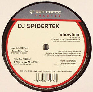 DJ Spidertek : Showtime (12")