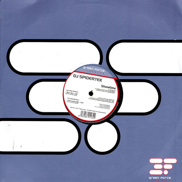 DJ Spidertek : Showtime (12")