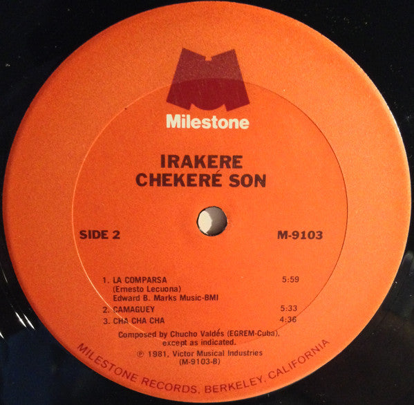 Irakere : Chekeré Son (LP, Album)