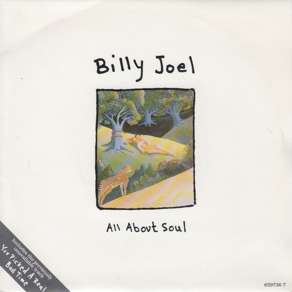 Billy Joel : All About Soul (7", Single)