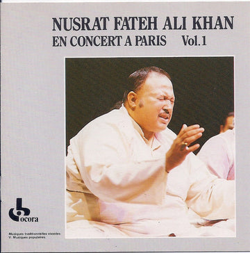 Nusrat Fateh Ali Khan : En Concert À Paris Vol. 1 (CD, Album, RE)