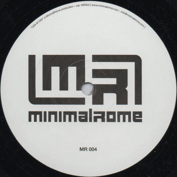Various : Urbi et Orbi (12", Sti)