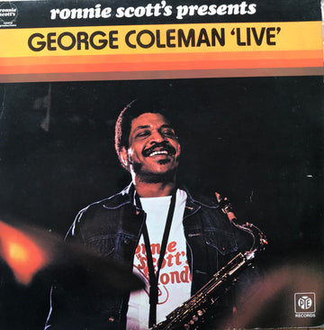 George Coleman : Live (LP, Album)